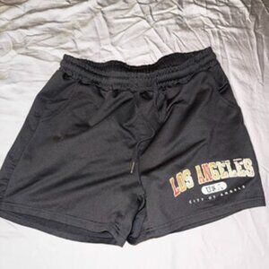 Manfinity Men's Black Shorts Los Angeles